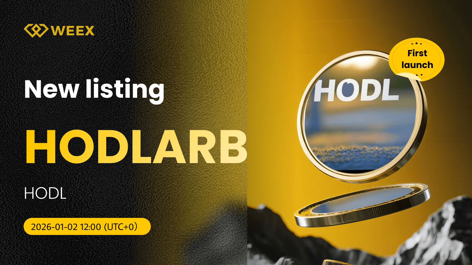 HODLARB USDT Pair Listed: Trade HODL (HODLARB) Coin on WEEX