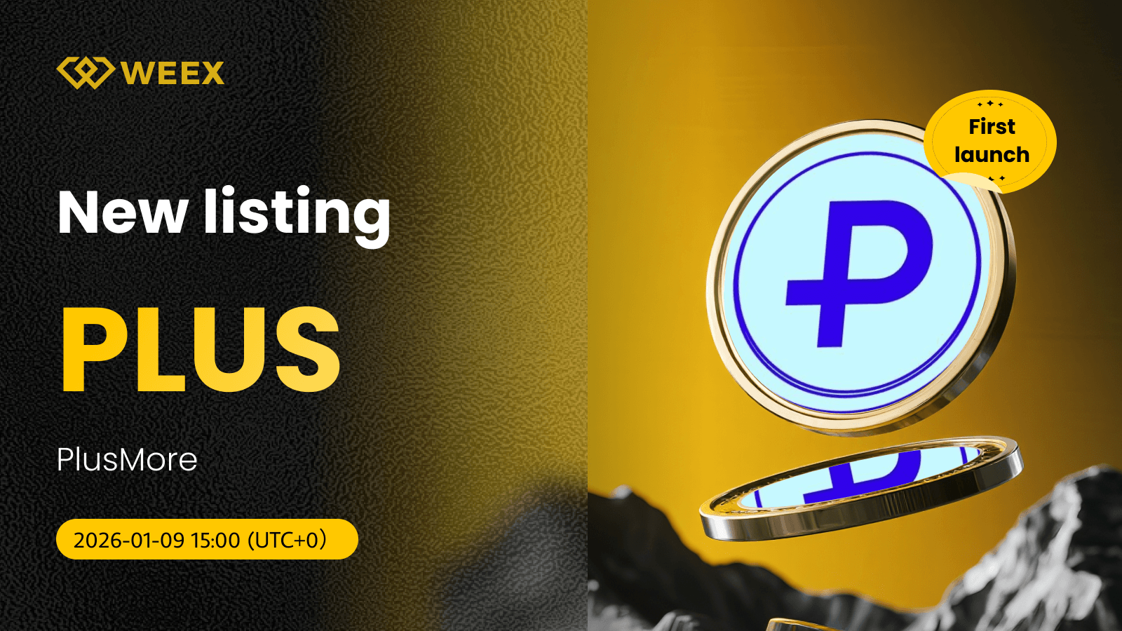 PLUS USDT Trading Live: PlusMore (PLUS) Coin on WEEX Spot
