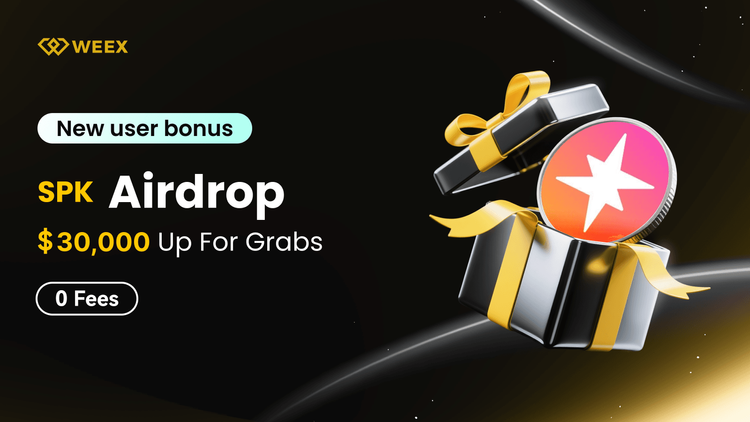 SPK Airdrop: Share 30,000 USDT on WEEX – Here Is How to Claim